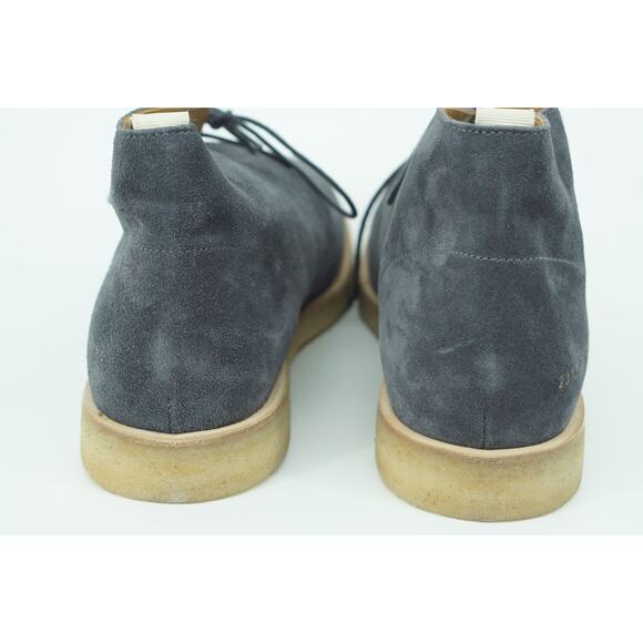 COMMON PROJECTS Men Washed Chukka Boots Grey Lace Up Dress SZ 43 10D US - Picture 8 of 11